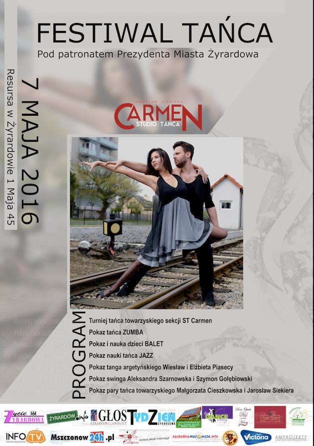 Festiwal tańca w Żyrardowie, studio Carmen