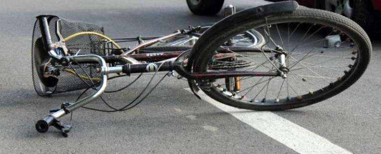 Przewrócony rower