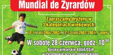 Plakat Mundial de Żyrardów