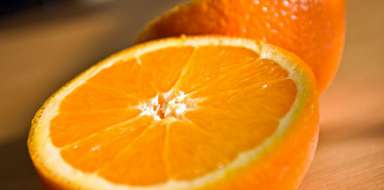 Połówki pomarańczy