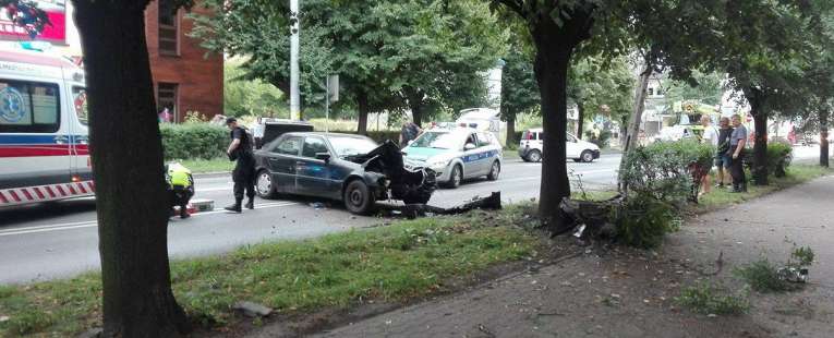 Wypadek na ulicy 1-go Maja