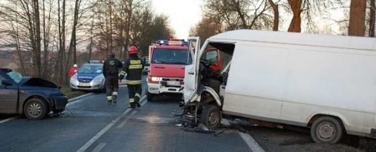 Wypadek na trasie do Skierniewic