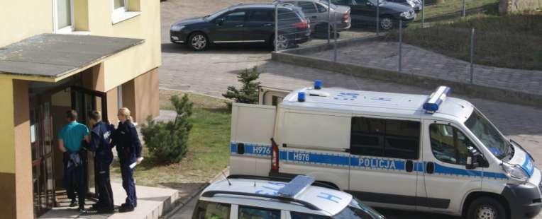 Zatrzymanie złodzieja przez policję