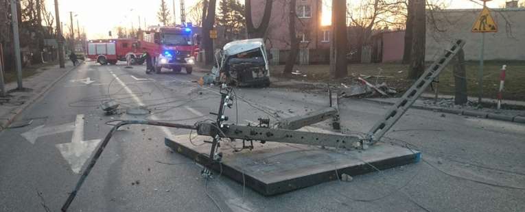 Wypadek w Grodzisku Mazowieckim