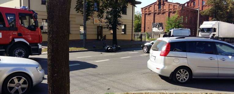 Wypadek na ulicy 1-go Maja