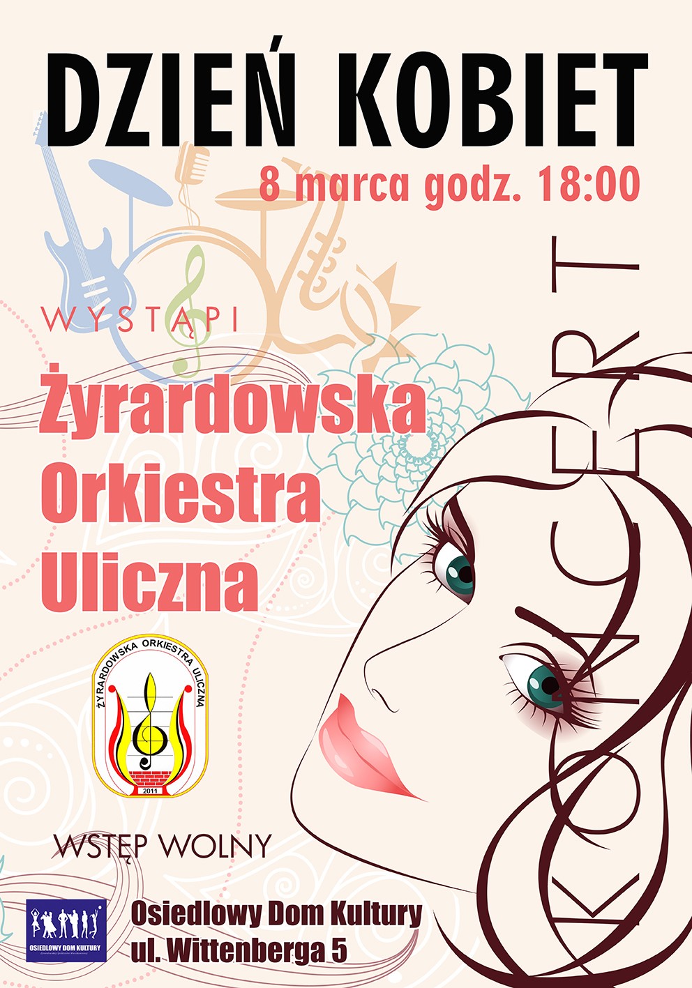 koncert z okazji Dnia Kobiet