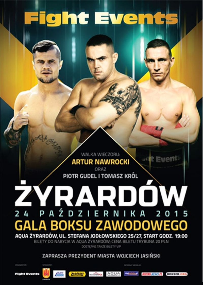 Gala Boksu Zawodowego w Żyrardowie