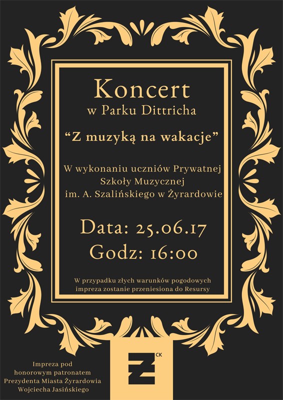 Koncert w Parku Karola Dittricha