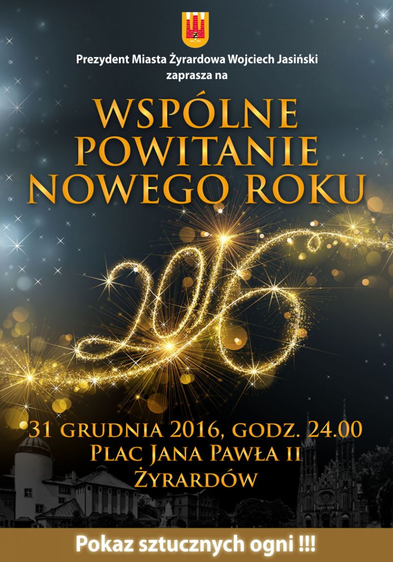 Sylwester 2015 w Żyrardowie